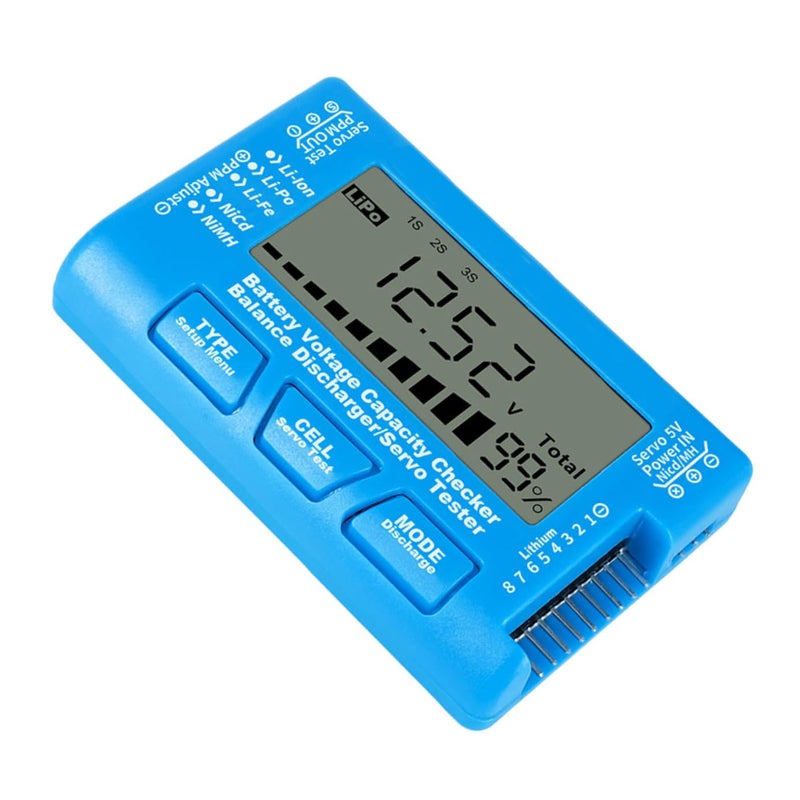 Liquid tight joint DOITOOL Portable Battery Tester LCD Backlight Lightweight Voltage Checker for Li-ion Li-po Nimh and Batteries Easy to Use for Types Top selling in Saudi Arabia Riyadh Jeddah Dammam ship Multi-style matching design High demand product All condition resistant crafted quality Multi option design Domestic distribution ready Tried & trusted pick Fit all Gulf countries Major city pickup option General compatible design Trendy varied sizing alternatives Desert area eligible deliver New upgraded product Yearly optimized delivery route Single & bulk storage compatible General purpose premium build Rack friendly Surface safe Salt mist resistant End season clearance Various fittings High durability Globally popular elegant design - Image 1