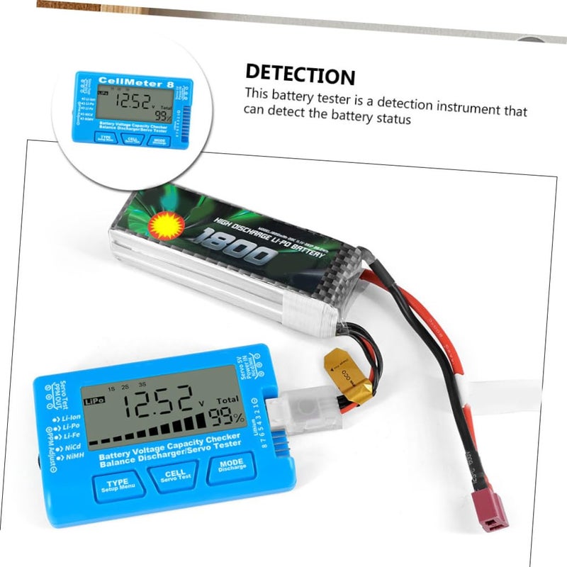 Liquid tight joint DOITOOL Portable Battery Tester LCD Backlight Lightweight Voltage Checker for Li-ion Li-po Nimh and Batteries Easy to Use for Types Top selling in Saudi Arabia Riyadh Jeddah Dammam ship Multi-style matching design High demand product All condition resistant crafted quality Multi option design Domestic distribution ready Tried & trusted pick Fit all Gulf countries Major city pickup option General compatible design Trendy varied sizing alternatives Desert area eligible deliver New upgraded product Yearly optimized delivery route Single & bulk storage compatible General purpose premium build Rack friendly Surface safe Salt mist resistant End season clearance Various fittings High durability Globally popular elegant design - Image 3