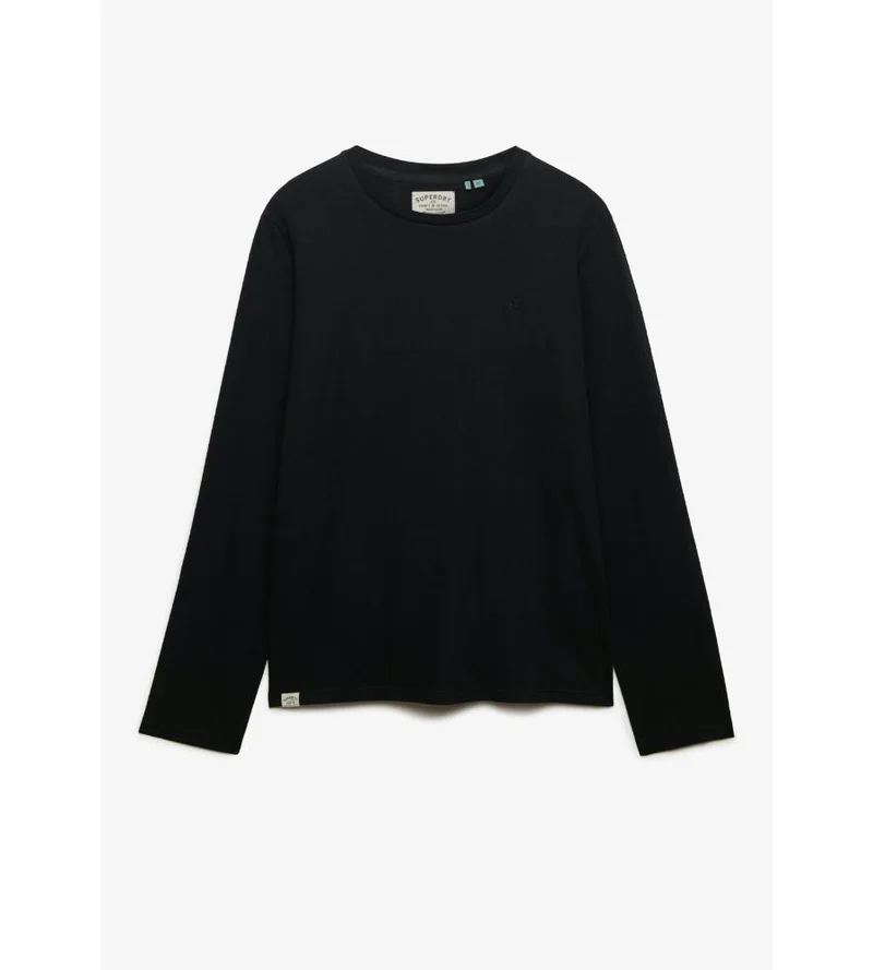 Superdry Classic Cotton Linen Long Sleeve Top