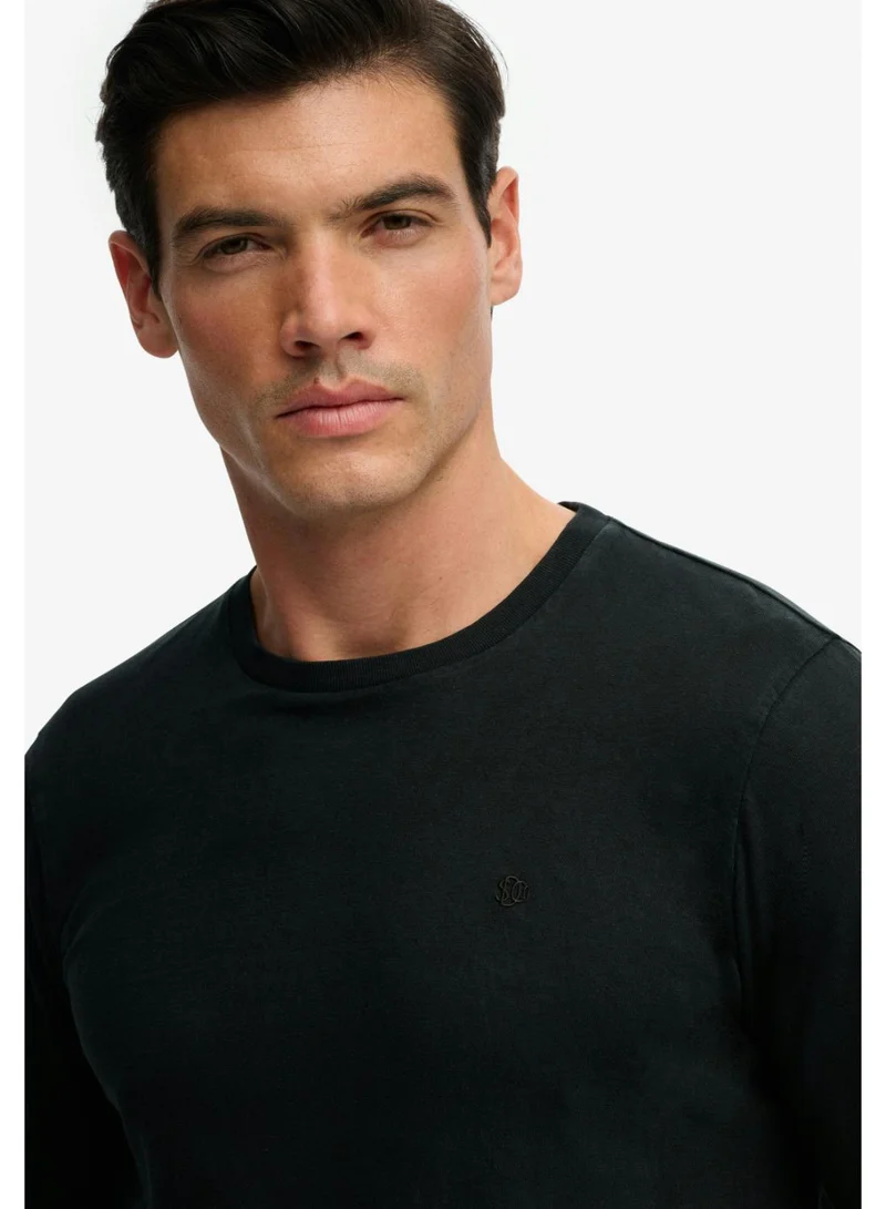 Superdry  Classic Cotton Linen Long Sleeve Top for Men | Best Price UAE