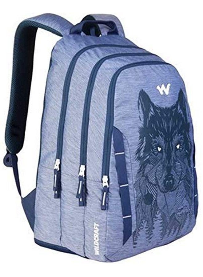 WILDCRAFT حقيبة ظهر عادية من نايلون وايلد كرافت (11629-ذئب_أزرق)، سعة 44 لتر، زرقاء - Image 3