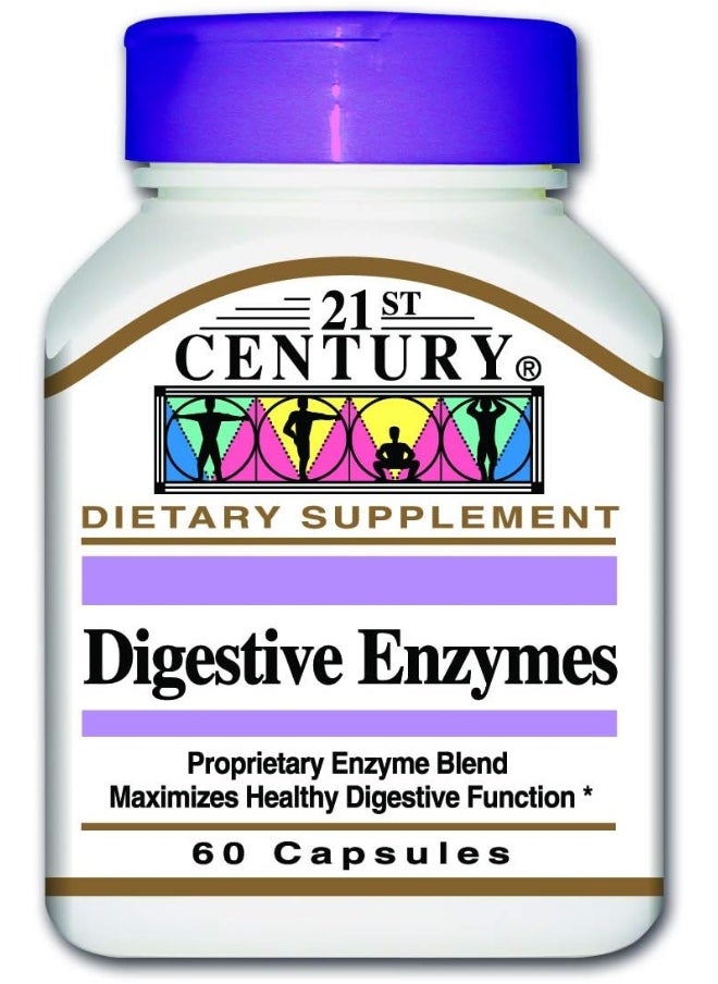 21st CENTURY 21st Century Digestive Enzymes 60 Capsules  - Image 1