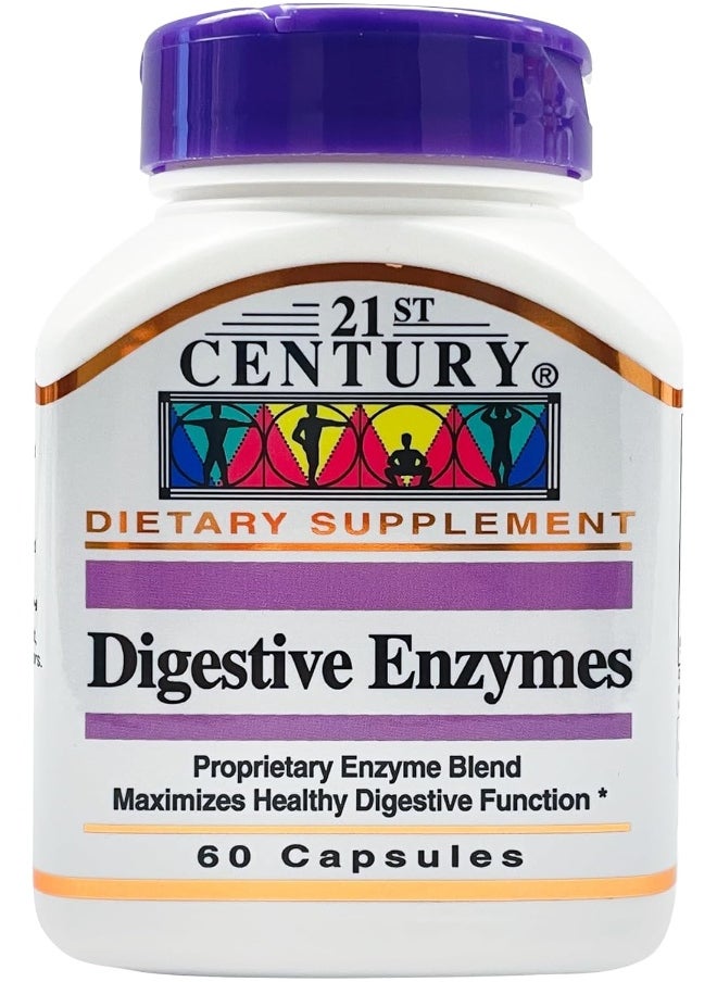 21st CENTURY 21st Century Digestive Enzymes 60 Capsules  - Image 2