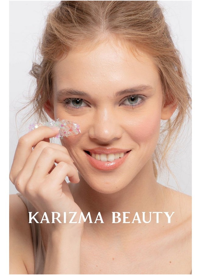 KARIZMA - C Glitter Glue, The Original Peel Off Formula. Karizma Beauty. Face Chunky Glitter Glue Adhesive Body Cosmetic Makeup Glitter Primer - Image 1