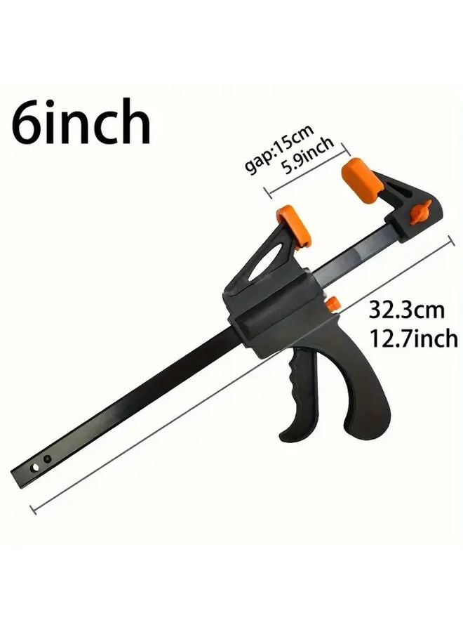 4 Inch Adjustable Quick Release Woodworking Clips Strong Clamping Anti Skid Design - Image 3