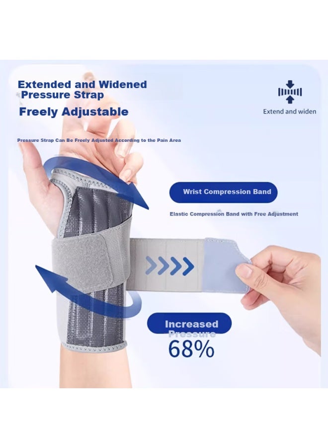 Ousen Wrist Support Brace For Sprains, Strains, Joint Stabilization, Fracture Recovery, Tendon Sheath, Carpal Tunnel Syndrome, Tfcc - Image 2