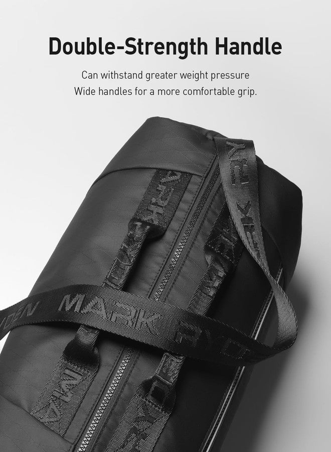 Muzee Lightweight Gym Bag for Men 17.6L Waterproof Convertible Carry Duffle Bag with Wet Pocket & Shoe Compartment - Image 5