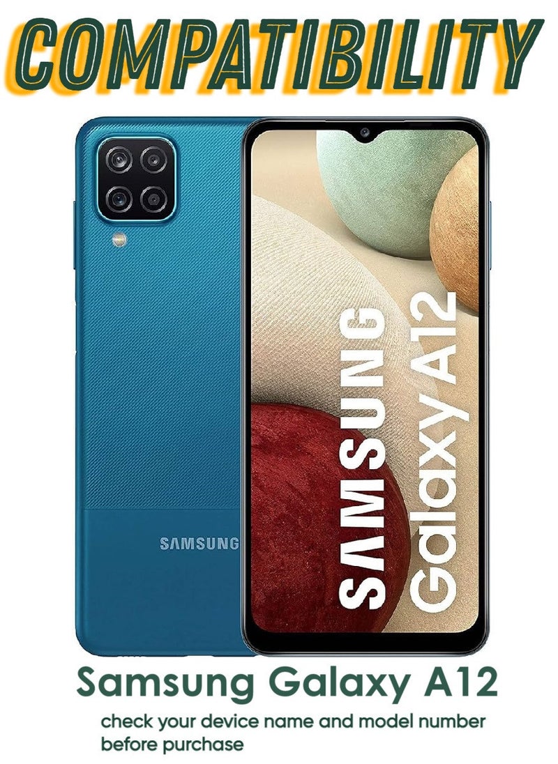 ACLIX 2 Pieces Antistatic ESD Dustproof Premium Quality High Definition Tempered Glass Screen Protector Designed For Samsung Galaxy A12 - Image 3