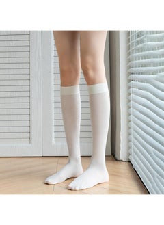 Calf Socks Milk Yellow 35cm