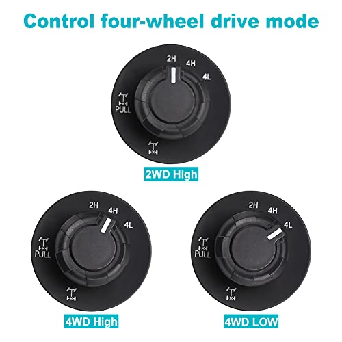 WMPHE 4WD Switch 4x4 E-Locker Override Control Switch Knob Compatible with 2009-2014 Ford F150 Replacement for AL3Z-14B166-BA AL3Z14B166BA 4 Wheel Drive - Image 5