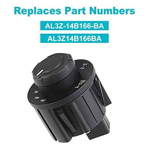 WMPHE 4WD Switch 4x4 E-Locker Override Control Switch Knob Compatible with 2009-2014 Ford F150 Replacement for AL3Z-14B166-BA AL3Z14B166BA 4 Wheel Drive - Image 2