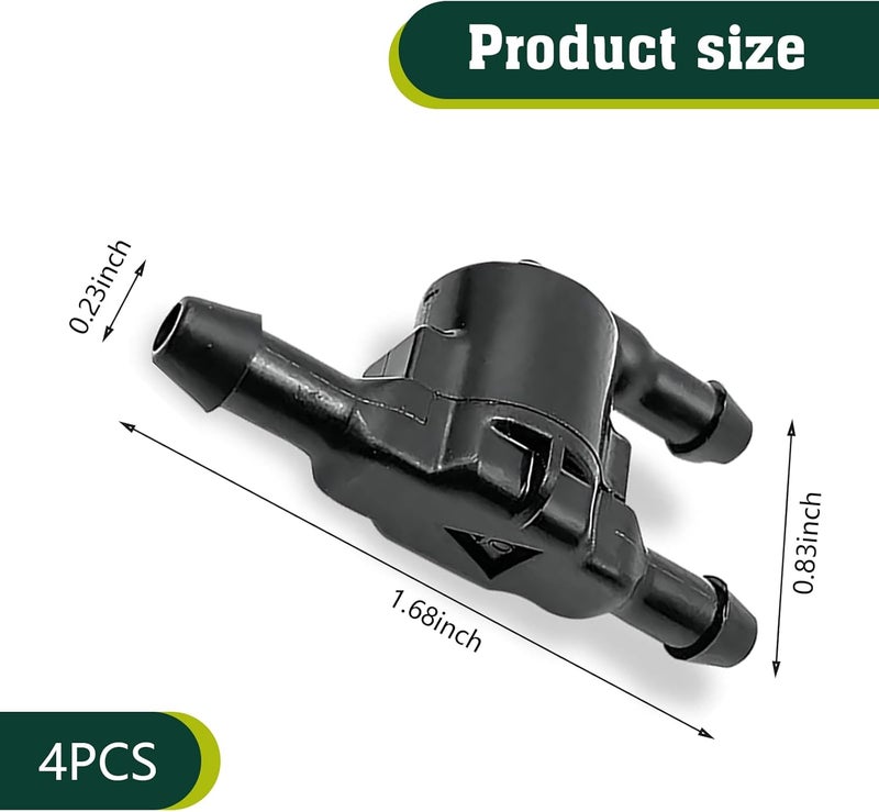 dawfall Pack-2 Car Windshield Wiper Washer Check Valve - Image 2
