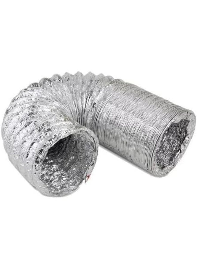 Flexible aluminum thermal expandable hood - for kitchen, bathroom and air conditioning extractor fan (3m 6in chimney) - Image 3