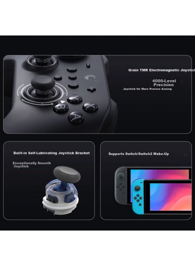 Gulikit Tt Max Wireless Gaming Controller For Switch 2 Bluetooth One-key Wake Adjustable Force Symmetric Tmr Joystick Ps5 Android Xbox Pc Steam - Image 5