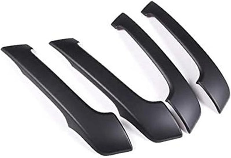 Wivplex ABS Matt Black Door Handle Stickers for Toyota Prado FJ150 - Image 1