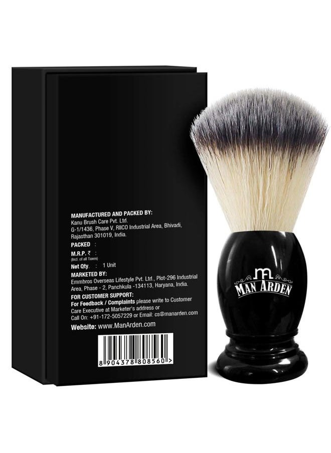 Man Arden Premium Shaving Brush With Extra Soft Bristles  - Image 2