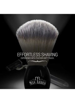 Man Arden Premium Shaving Brush With Extra Soft Bristles  - Image 3