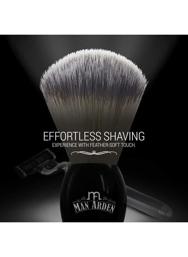 Man Arden Premium Shaving Brush With Extra Soft Bristles  - Image 3