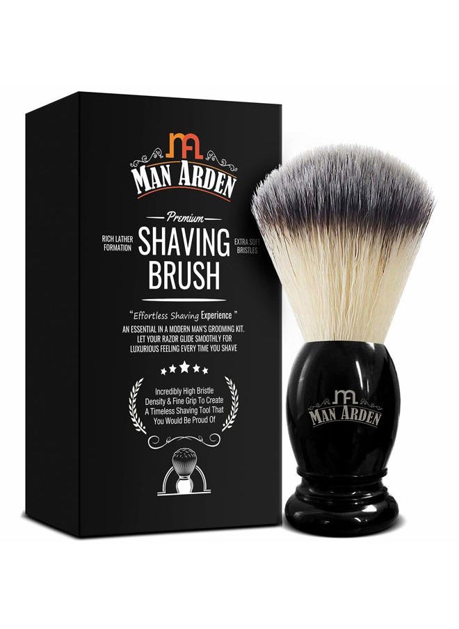 Man Arden Premium Shaving Brush With Extra Soft Bristles  - Image 1