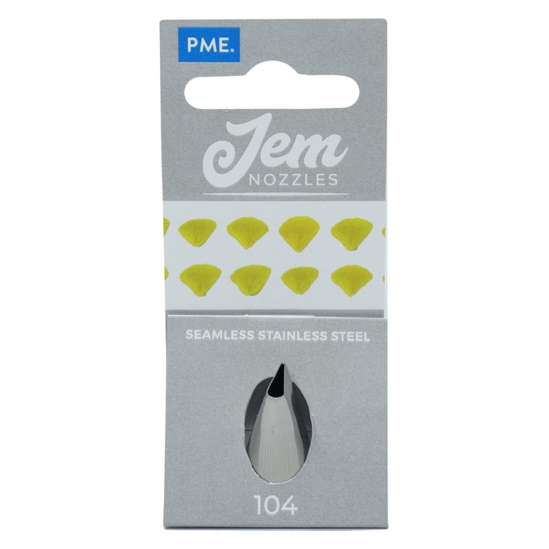 PME JEM Medium Petal  Ruffle Piping Nozzle no 104