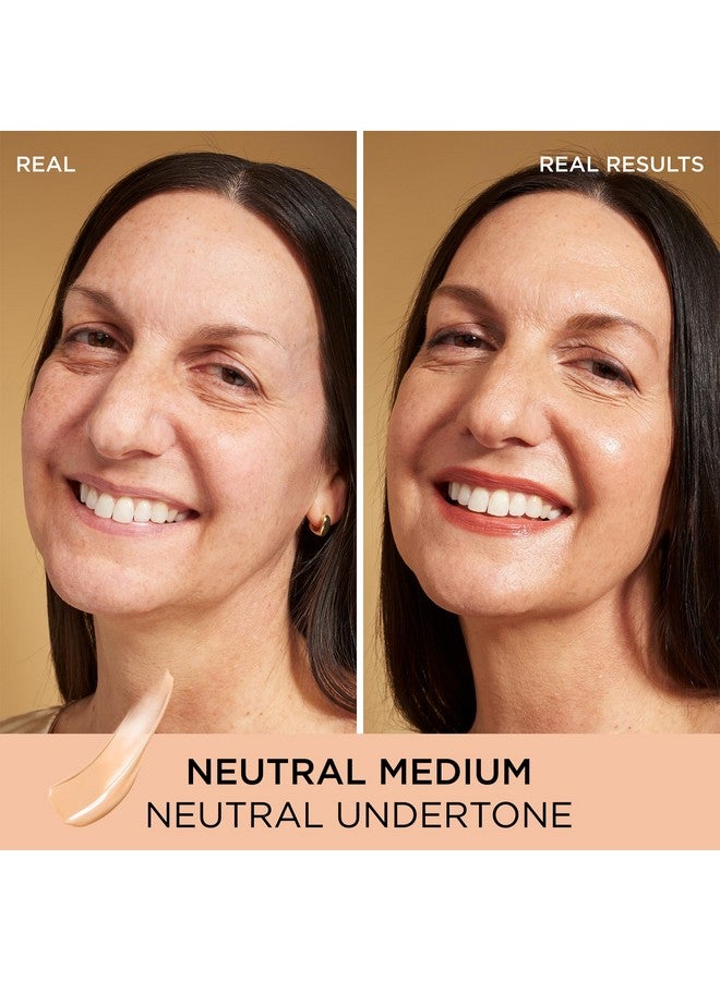 IT Cosmetics CC+ Nude Glow Lightweight Foundation + Glow Serum with SPF 40 - With Niacinamide, Hyaluronic Acid & Green Tea Extract - Neutral Medium - 1.08 fl oz - Image 2