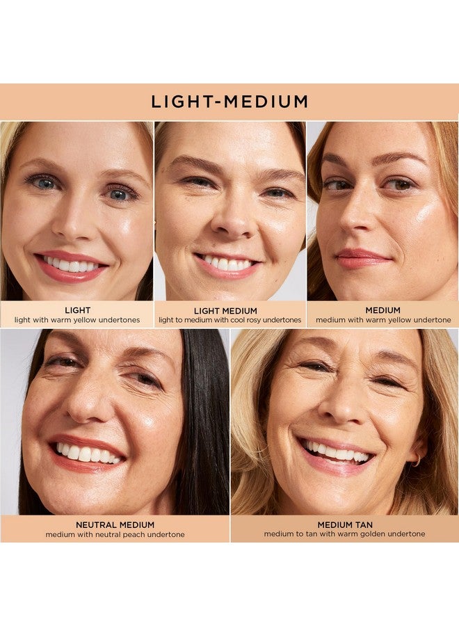 IT Cosmetics CC+ Nude Glow Lightweight Foundation + Glow Serum with SPF 40 - With Niacinamide, Hyaluronic Acid & Green Tea Extract - Neutral Medium - 1.08 fl oz - Image 4