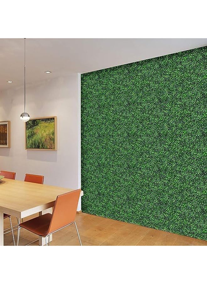 HOME TASTE 5-Pack 40x60cm Artificial Grass Panels | Realistic Green Wall for Indoor & Outdoor Privacy | Low-Maintenance Faux Grass Fence for Garden, Balcony, Villa  - Image 1