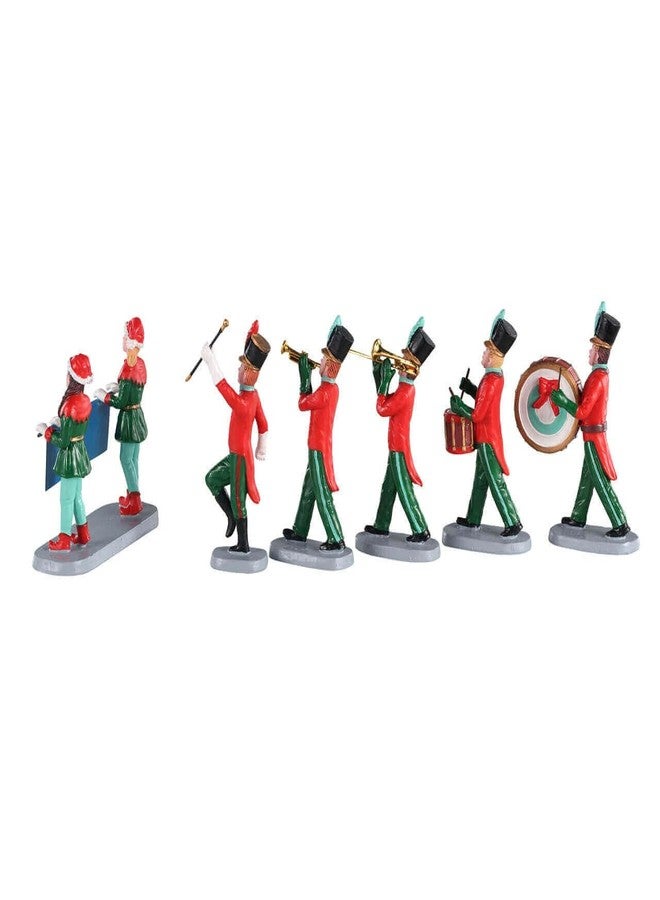 Lemax Christmas Village Christmas On Parade Set of 6-03515 - Image 3