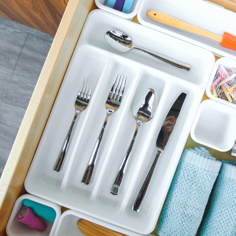madesmart Value Mini Silverware Tray, White - Image 3
