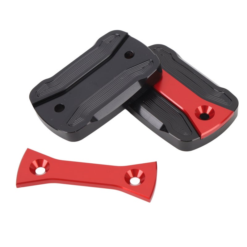Motorcycle Brake Fluid Reservoir Cap Replacement for XMAX 300 125 250 2017-2023 - Red Aluminum Alloy Brake Clutch Cylinder Cover for Effective Protection - Image 3