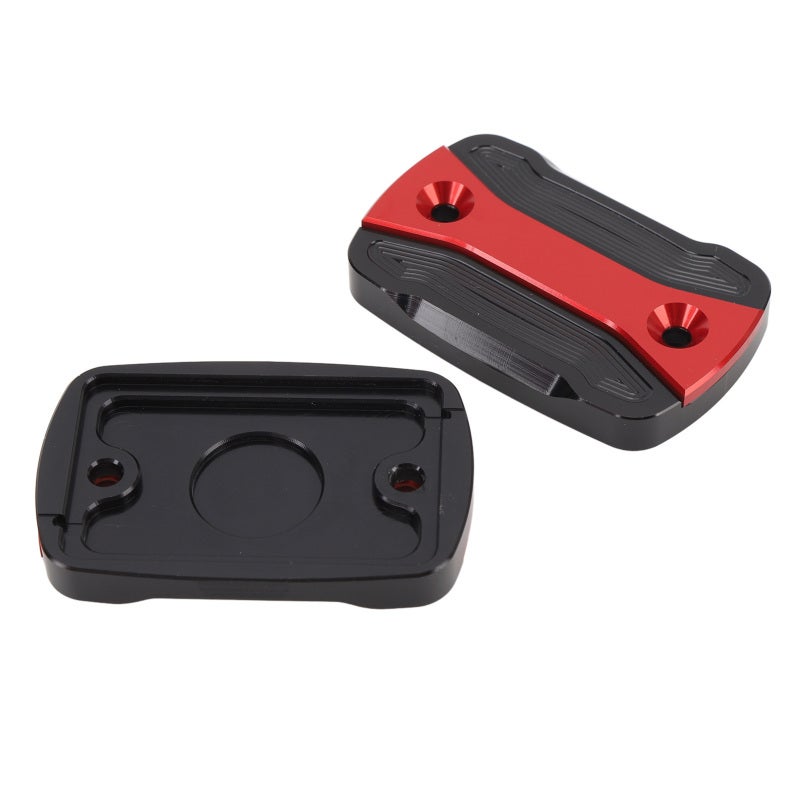 Motorcycle Brake Fluid Reservoir Cap Replacement for XMAX 300 125 250 2017-2023 - Red Aluminum Alloy Brake Clutch Cylinder Cover for Effective Protection - Image 2