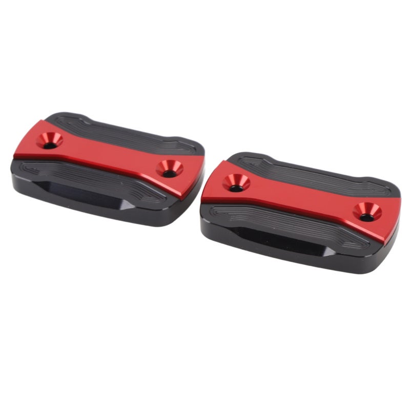 Motorcycle Brake Fluid Reservoir Cap Replacement for XMAX 300 125 250 2017-2023 - Red Aluminum Alloy Brake Clutch Cylinder Cover for Effective Protection - Image 5