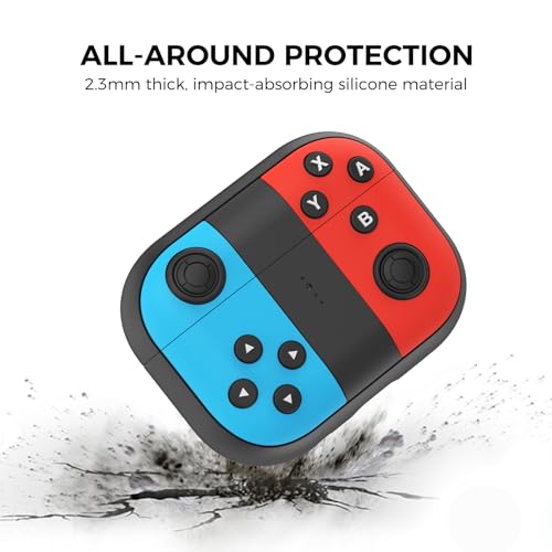 TRONWIN Silicone Airpods Pro 2 Case Protective Cover Skin Gamepad Design for Airpods Pro 2022 - Image 5