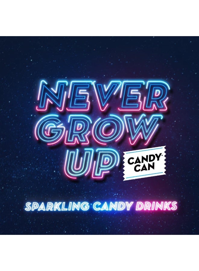 Candy Can Sparkling Birthday Cake Flavour Drink - Zero Sugar - 330 ml - Image 5