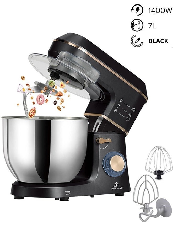 TOSCANA U Electric Mixer Toscana U, 7L, 1400W, with Lid and LED Light - Image 1