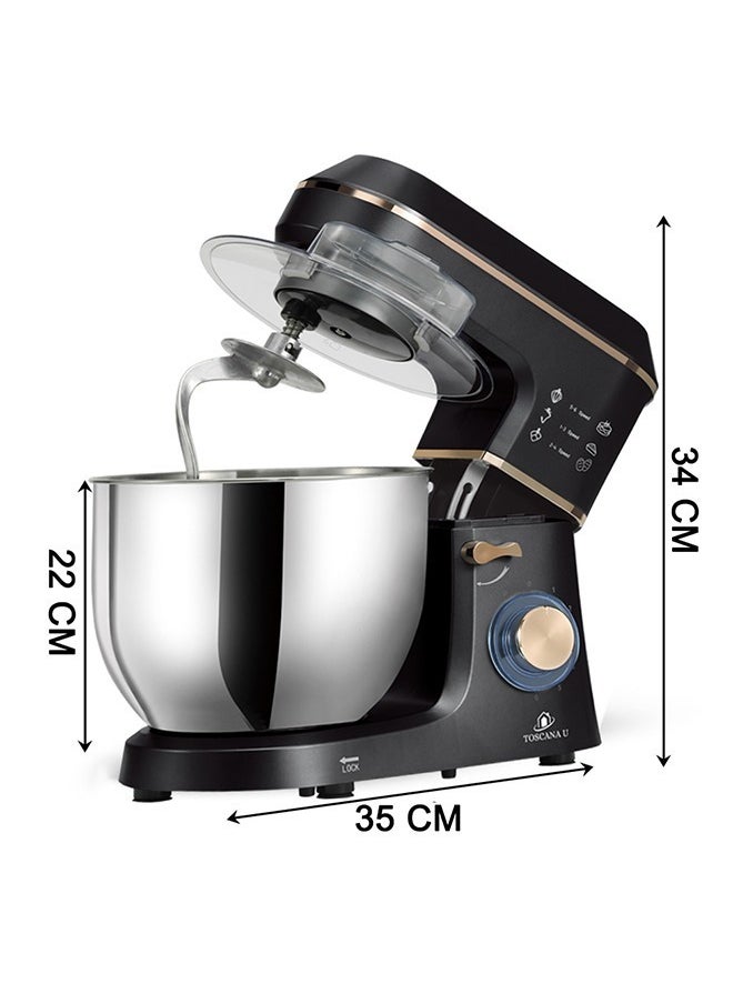 TOSCANA U - Electric Mixer Toscana U, 7L, 1400W, with Lid and LED Light - Image 1