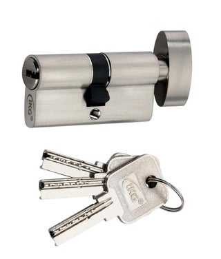 iKG Mortise Cylinder IMC01E70MM OSK One Side Key one Side knob Computerized Reversible Brass Key Color Silver - pzsku/ZB9900FD9EC15B5D5D1ABZ/45/1746618108/f5f61b70-ceef-47aa-953e-1db36cf36d3a