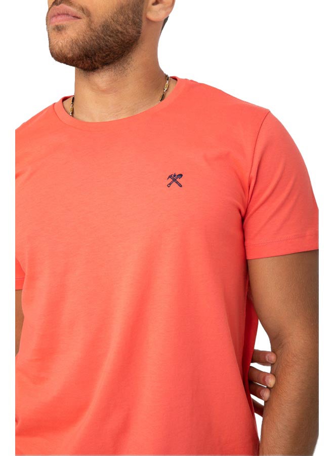 Marco Bergamo Round Neck T-Shirt With Logo  - Image 2