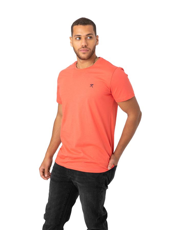 Marco Bergamo Round Neck T-Shirt With Logo  - Image 4