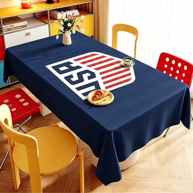 World Cup Themed Flag Tablecloth - Party Decorations for Restaurants & Gatherings