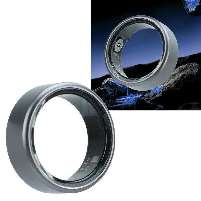 Smart Ring: Ultra Thin Aluminum Alloy - Gesture & Camera Control Fitness Tracker with 5ATM Water Resistance, 60 Day Standby for Multi Sports Health Monitoring & Outdoor Activities - Image 4