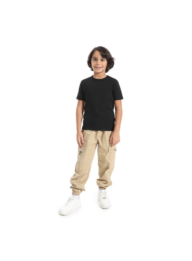 سيزار بنطلون أولادي جبردين مزود بسوست من الجانبين - Image 1