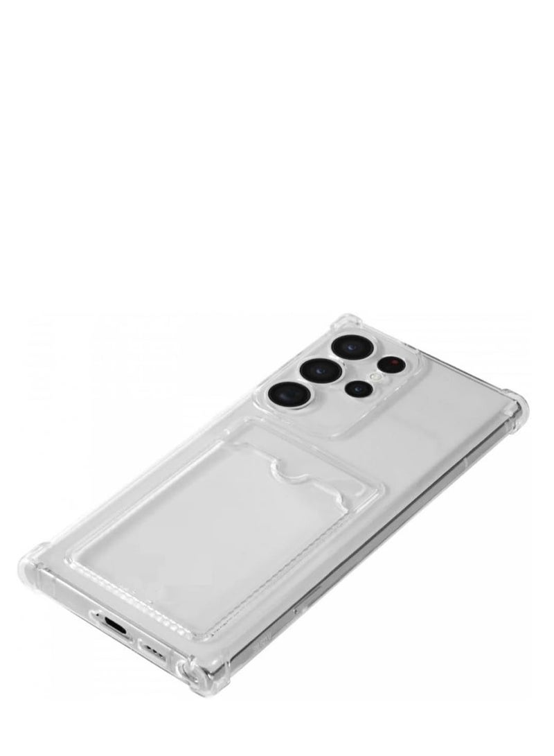 جراب محفظة شفاف لهاتف سامسونج جالاكسي اس 23 الترا Samsung S23 Ultra - Image 5