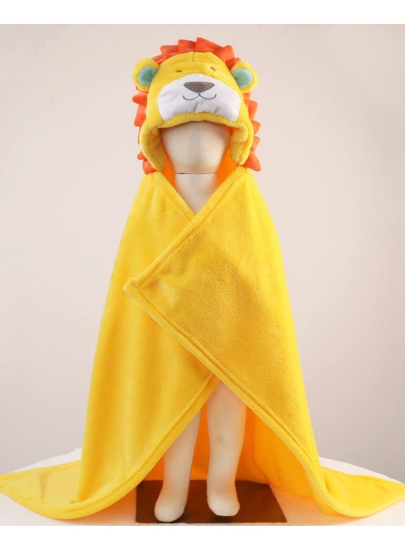SYOSI Hooded Towels For Kids 3 13 years, Premium Beach Or Bath Towel, Rabbit design, Ultra Soft, and Extra Large, 100% Cotton Children's SwimmingBath Towel with Hood - Image 3