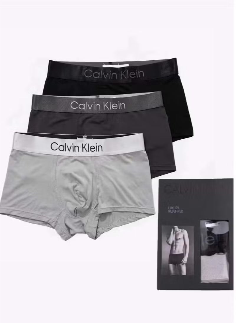Calvin Klein Performance Men's Boxer Briefs (3 Gift Box) - Image 1