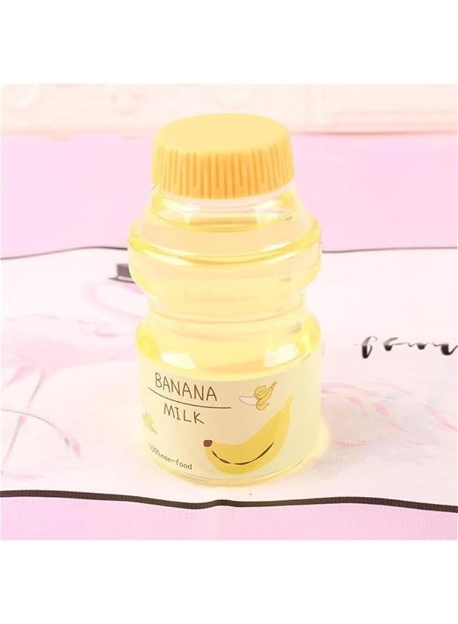 Clear Slime Strawberry Jelly Slime Fluffy Slime Stretchy Crunchy Slime Bubble Slime Soft Putty Stress Relief Toy Party Favors Slime Add Ins Super Light Favor Gift and Birthday (Yellow-3) - Image 2