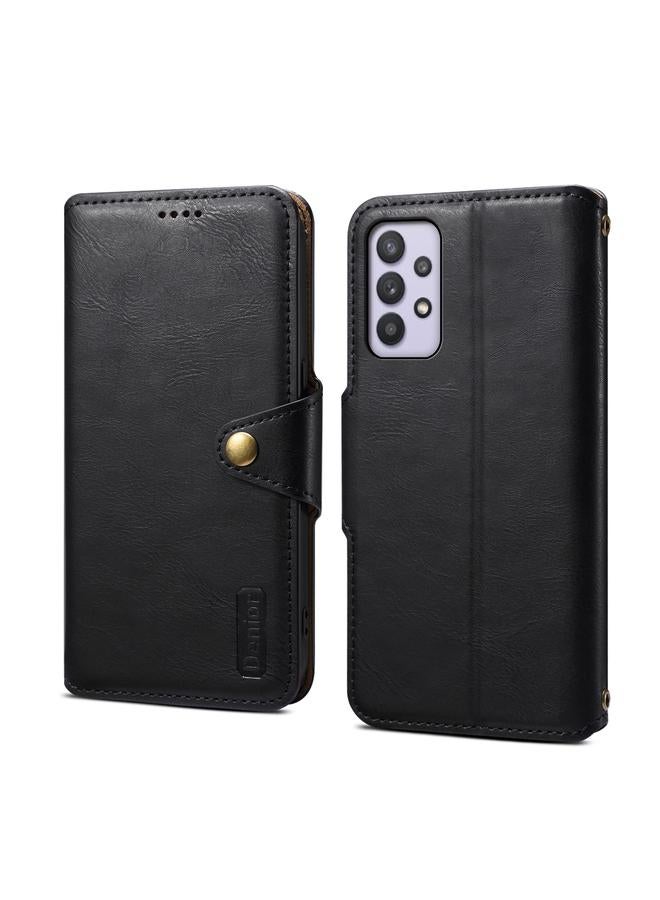 Case For Samsung Galaxy A32 5G Cowhide Texture Wallet Style Leather Phone Case