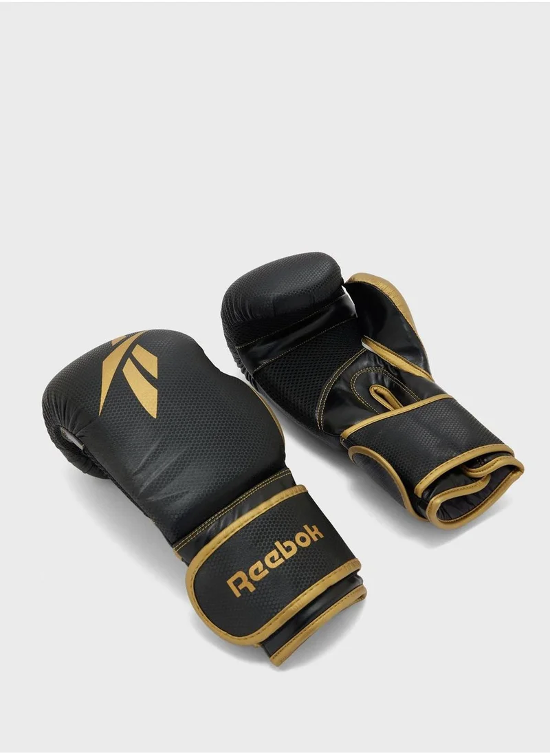 ريبوك 12Oz Boxing Gloves With Wraps Set