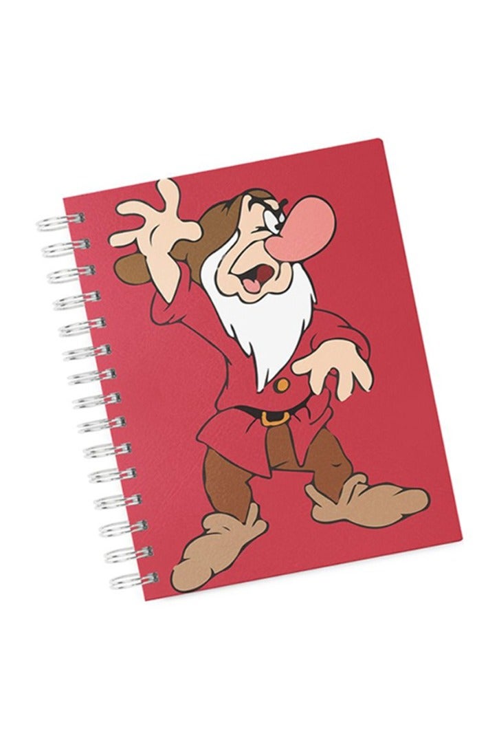 LOUD UNIVERSE Angry Dwarf Printed Hardcover Spiral Notebook - Image 2