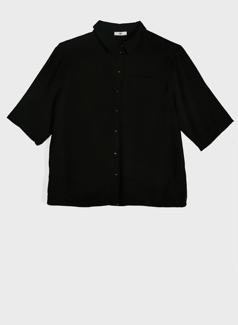Jacqueline de Yong Button Down Shirt